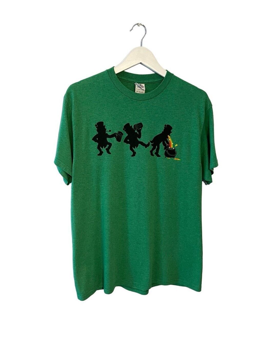 St. Patrick’s Day green leprechaun funny T - L